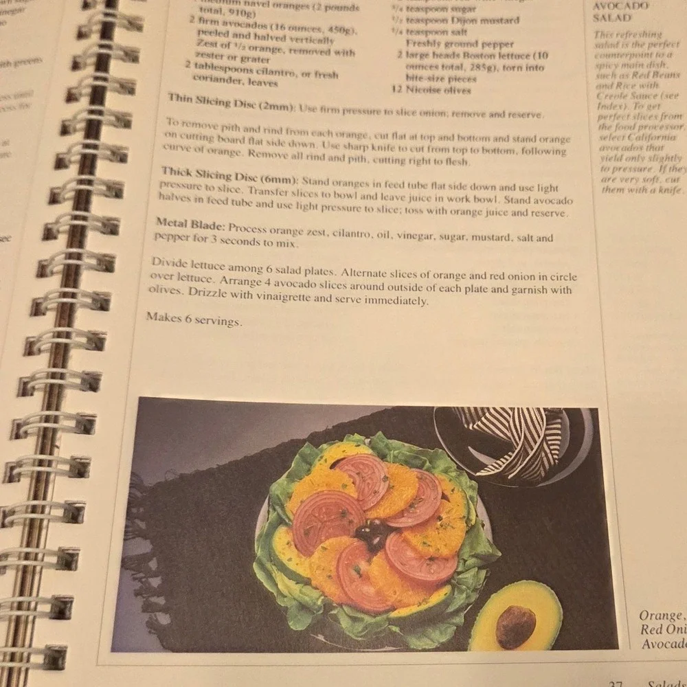 Cuisinart Fast and Flavorful Abby Mandel Cookbook 2 Vol Set 1985 Vintage Spiral